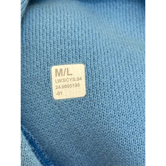 Lululemon Scuba Oversized Funnel-Neck Half Zip *Long Aero Blue Size M/L - Picture 8 of 9